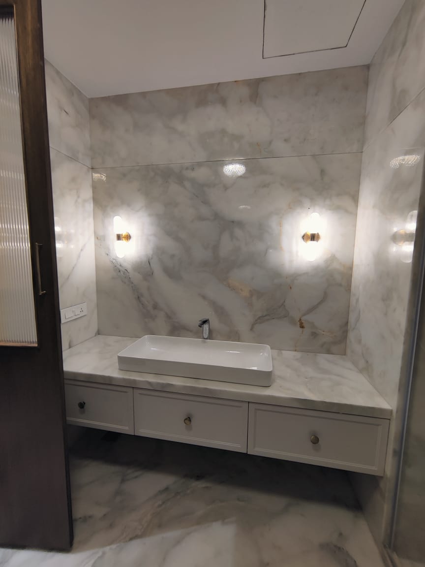 Supplied all sanitaryware and tiles - Alliance Prestige